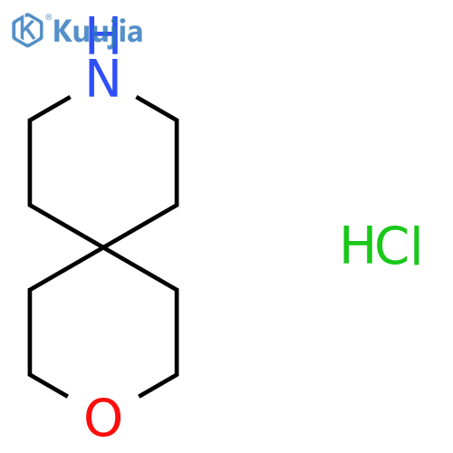 3-oxa-9-azaspiro[5.5]undecane;hydrochloride structure