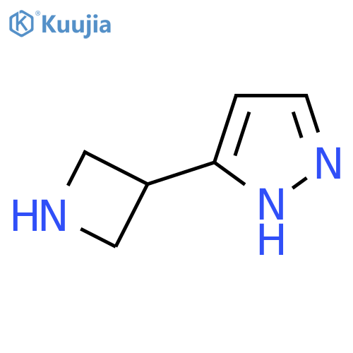 5-(Azetidin-3-yl)-1H-pyrazole structure