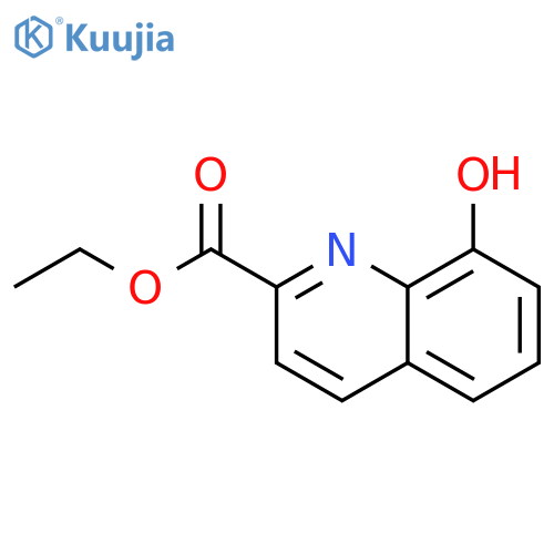 Ethyl 8-hydroxyquinoline-2-carboxylate structure