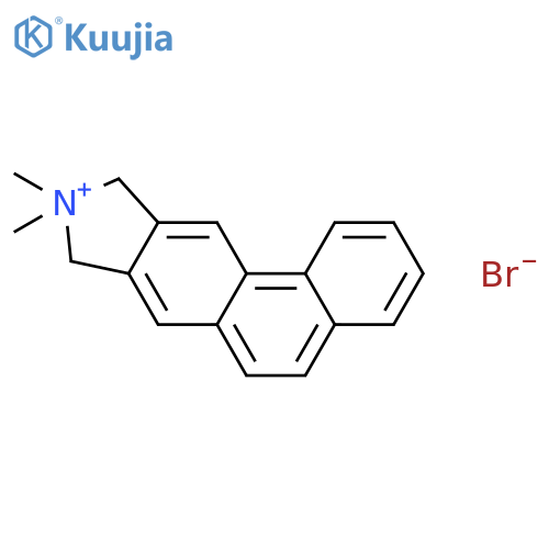 8H-NAPHTH[1,2-F]ISOINDOLIUM, 9,10-DIHYDRO-9,9-DIMETHYL-, BROMIDE structure