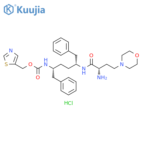 N-Des-(2-Isopropyl-thiazol-4-yl)-1.3-dioxo-2-(methylaza)-propyl Cobicistat Hydrochloride structure