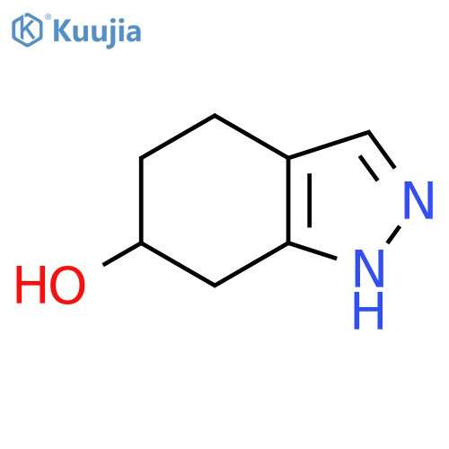 4,5,6,7-tetrahydro-1H-indazol-6-ol structure
