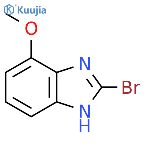 2-Bromo-7-methoxy-1H-benzimidazole structure