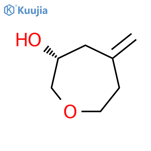 3-Oxepanol, 5-methylene-, (R)- structure