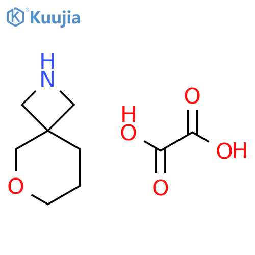 6-oxa-2-azaspiro[3.5]nonane;oxalic Acid structure