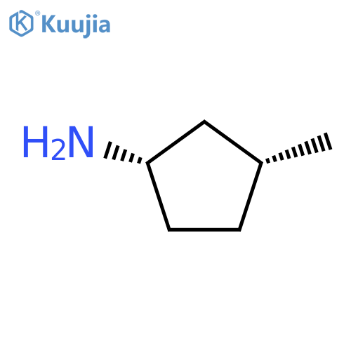 (1S,3R)-3-Methyl-cyclopentylamine structure