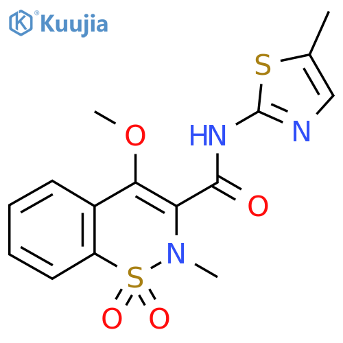 O-Methyl Meloxicam structure