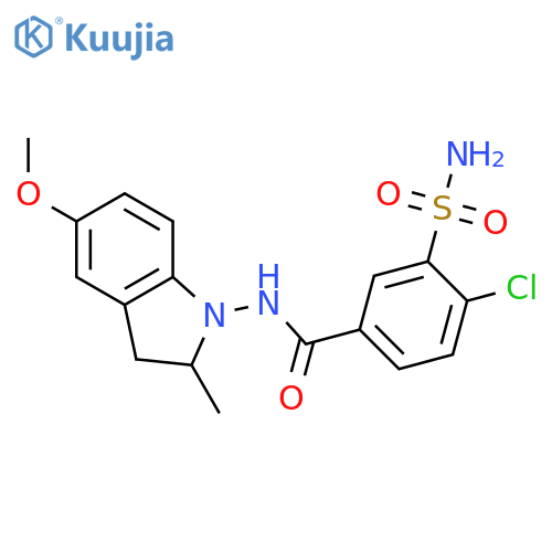 5-Hydroxy Indapamide Methyl Ether structure