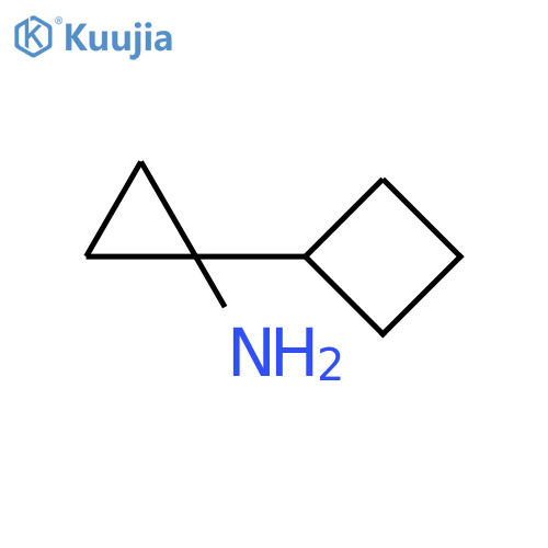 1-cyclobutylcyclopropan-1-amine structure