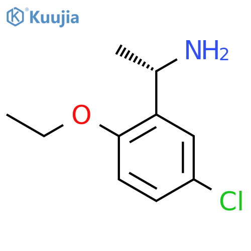 (1S)-1-(5-chloro-2-ethoxyphenyl)ethan-1-amine structure