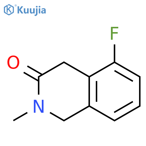 3(2H)-Isoquinolinone, 5-fluoro-1,4-dihydro-2-methyl- structure