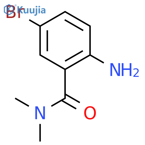 2-Amino-5-bromo-N,N-dimethylbenzamide structure