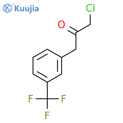 2-Propanone, 1-chloro-3-[3-(trifluoromethyl)phenyl]- structure