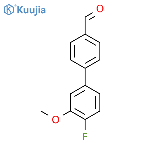 4-(4-Fluoro-3-methoxyphenyl)benzaldehyde structure