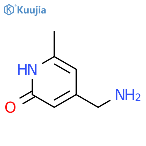 4-(aminomethyl)-6-methylpyridin-2-ol structure