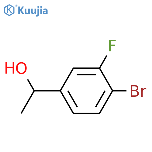 1-(4-Bromo-3-fluoro-phenyl)-ethanol structure