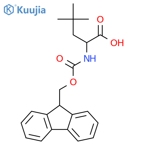 Fmoc-t-butyl-L-alanine structure