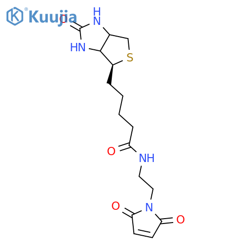 N-Biotinyl-N’-maleimido-ethylenediamine structure