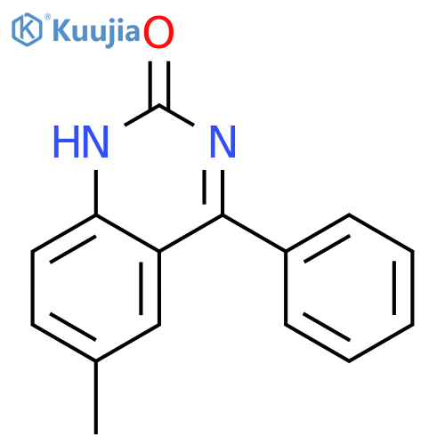 6-methyl-4-phenyl-1,2-dihydroquinazolin-2-one structure