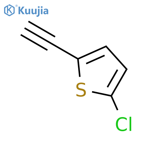 2-Chloro-5-ethynylthiophene structure