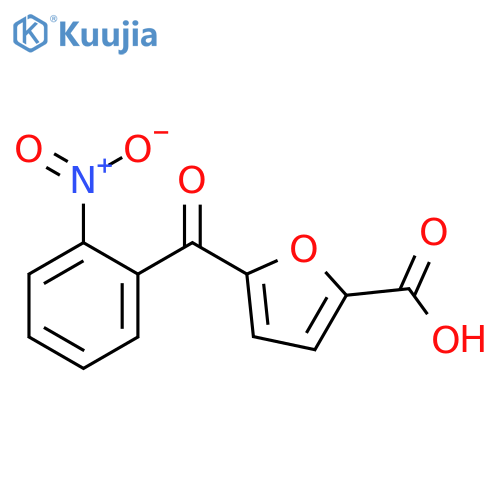 5-(2-Nitro-benzoyl)-furan-2-carboxylic acid structure