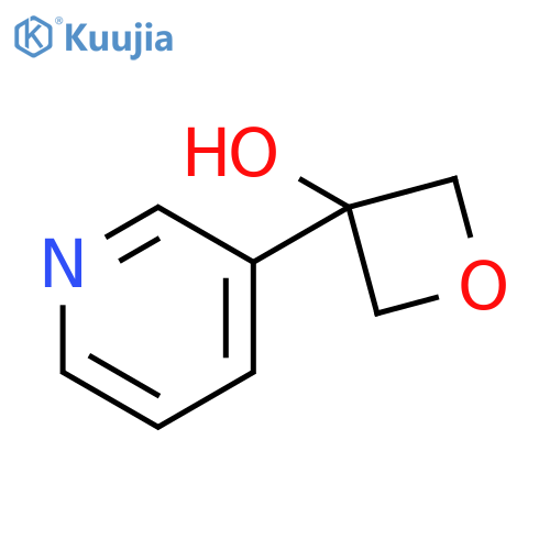 3-(pyridin-3-yl)oxetan-3-ol structure