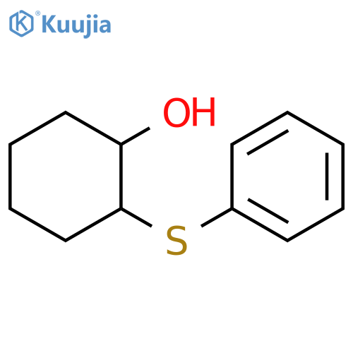 Cyclohexanol, 2-(phenylthio)- structure