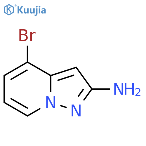 4-Bromopyrazolo[1,5-a]pyridin-2-amine structure
