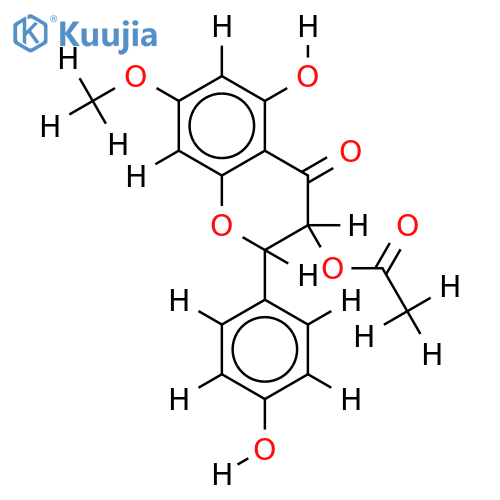 3-epi-acetyl-7-O-methylaromadendrin structure