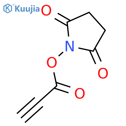 2,5-Pyrrolidinedione, 1-[(1-oxo-2-propynyl)oxy]- structure