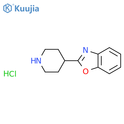 2-(4-Piperidyl)benzoxazole Hydrochloride structure