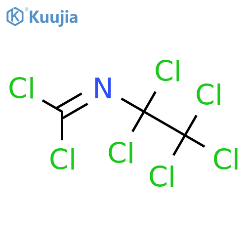 Carbonimidic dichloride, (pentachloroethyl)- structure