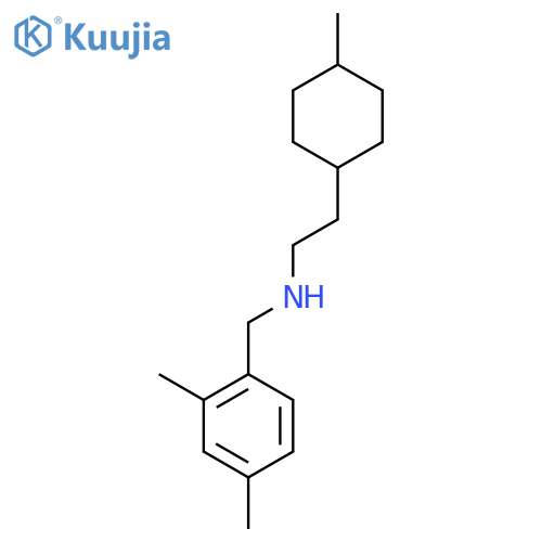 (2,4-dimethylphenyl)methyl2-(4-methylcyclohexyl)ethylamine structure