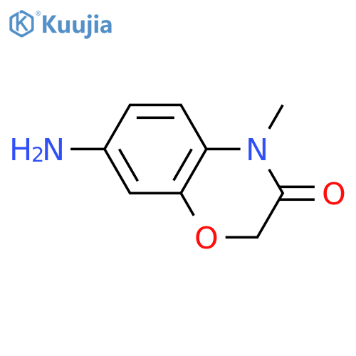 7-Amino-4-methyl-2H-1,4-benzoxazin-3(4H)-one structure