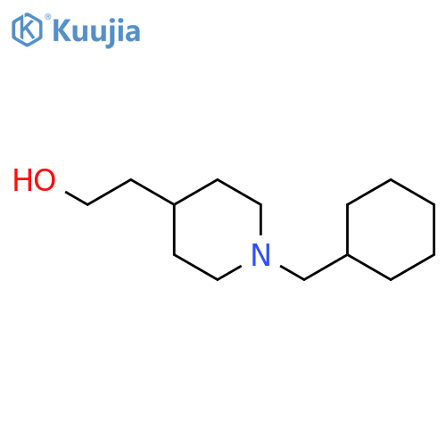 2-[1-(cyclohexylmethyl)piperidin-4-yl]ethan-1-ol structure
