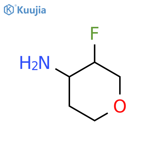 3-fluorooxan-4-amine structure