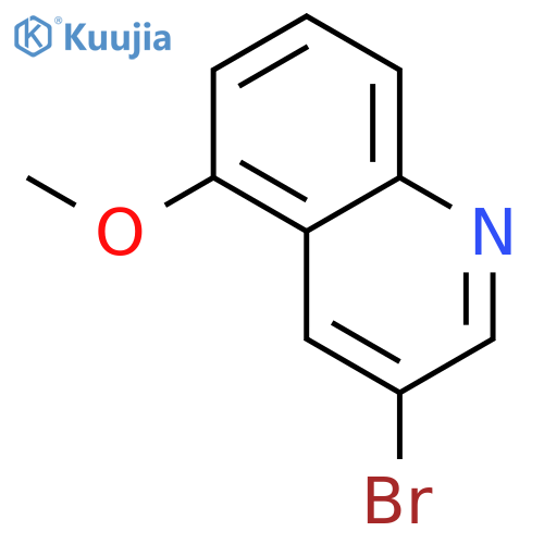3-bromo-5-methoxy-quinoline structure