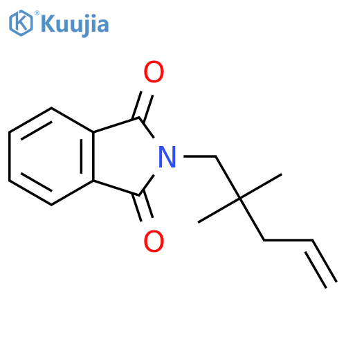 2-(2,2-Dimethylpent-4-EN-1-YL)isoindoline-1,3-dione structure