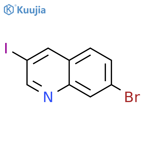 7-bromo-3-iodo-quinoline structure