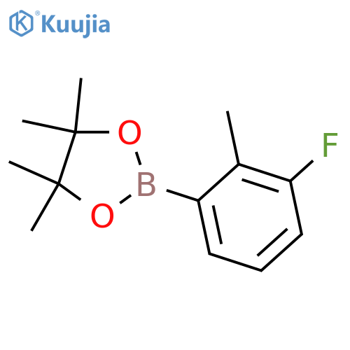 3-Fluoro-2-Methylbenzeneboronic Acid Pinacol Ester structure