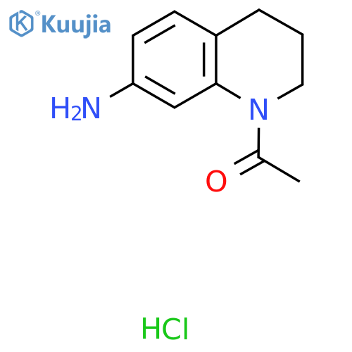 1-Acetyl-1,2,3,4-tetrahydroquinolin-7-amine hydrochloride structure