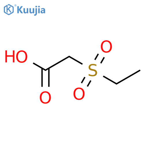 2-(ethanesulfonyl)acetic acid structure