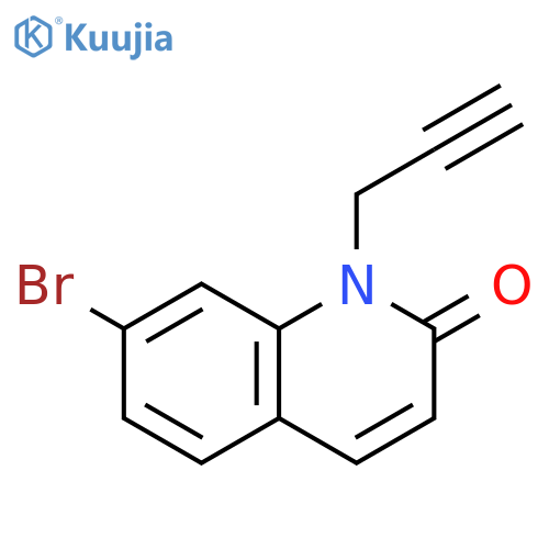 7-Bromo-1-prop-2-ynyl-1H-quinolin-2-one structure