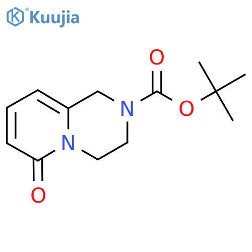 1,1-Dimethylethyl Ester 1,3,4,6-Tetrahydro-6-oxo-2H-pyrido1,2-apyrazine-2-carboxylic Acid structure