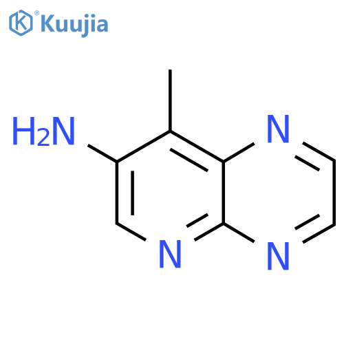 8-methyl-Pyrido[2,3-b]pyrazin-7-amine structure