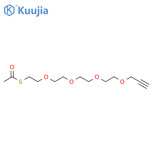 S-acetyl-PEG4-propargyl structure