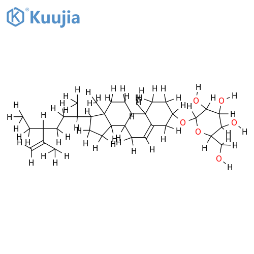 3-O-beta-D-Galactopyranosyl clerosterol structure
