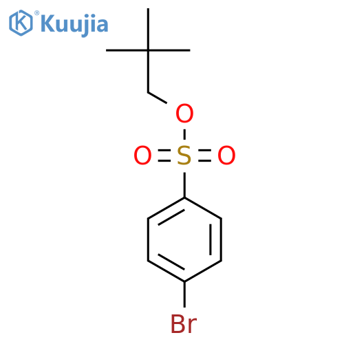 Neopentyl 4-bromobenzenesulfonate structure