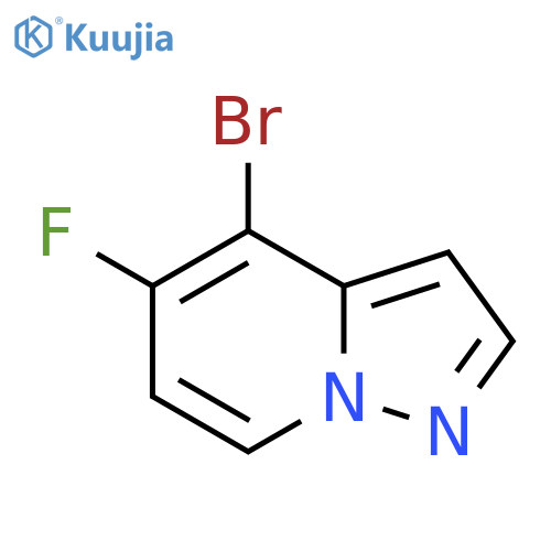 4-Bromo-5-fluoro-pyrazolo[1,5-a]pyridine structure