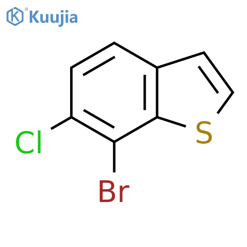 7-bromo-6-chloro-1-benzothiophene structure